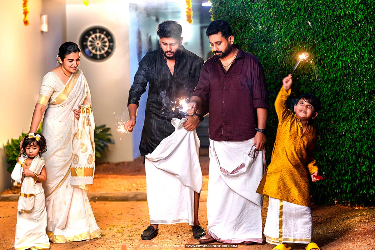 Onam family photoshoot ideas