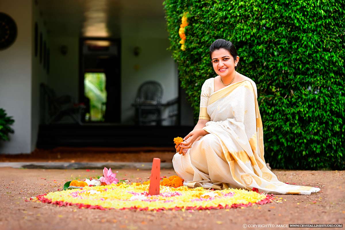 Onam Photoshoot | Kerala saree