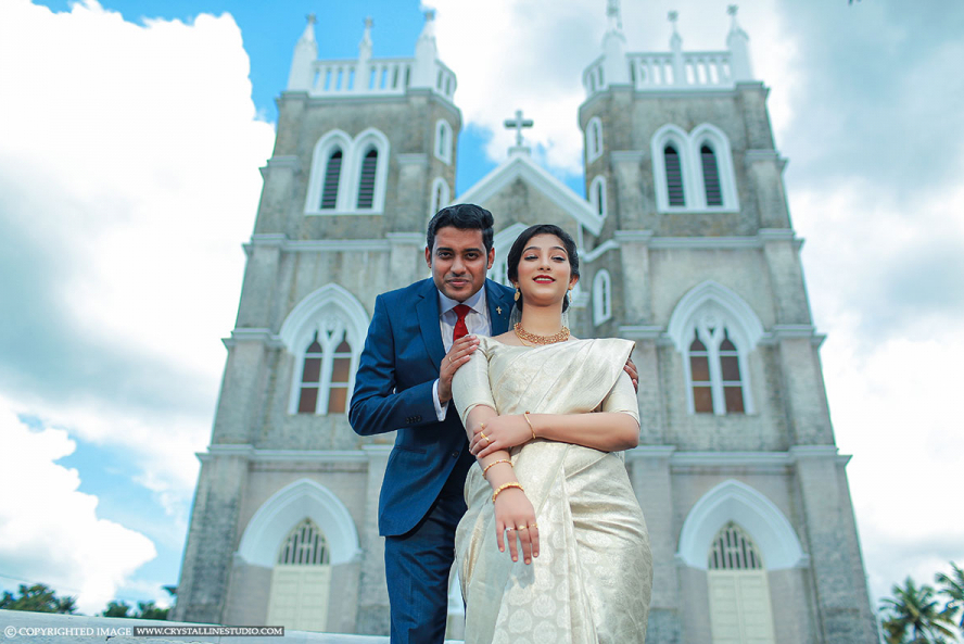 Wedding Photography In St. George's Cathedral Kothamangalam