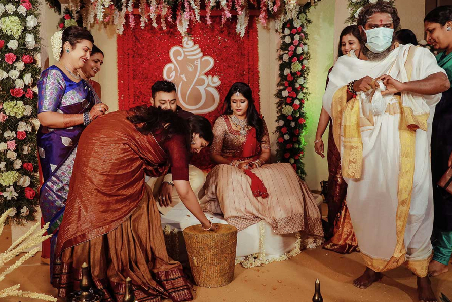 Traditional Hindu Wedding Photography In Kochi