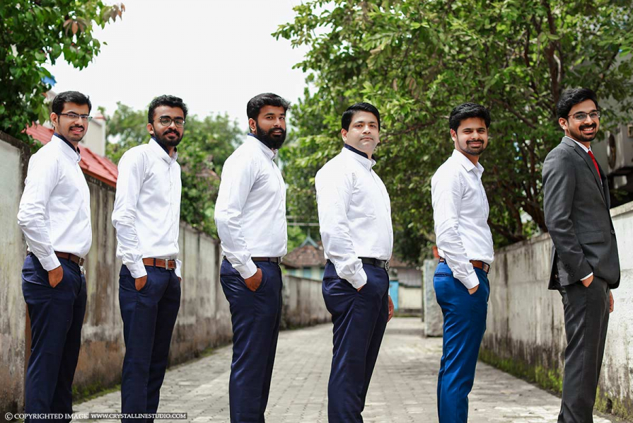Best groom's men Posses In Kochi
