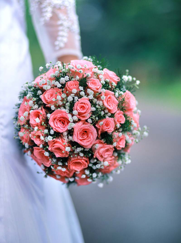 wedding bride bouquet In Kerala