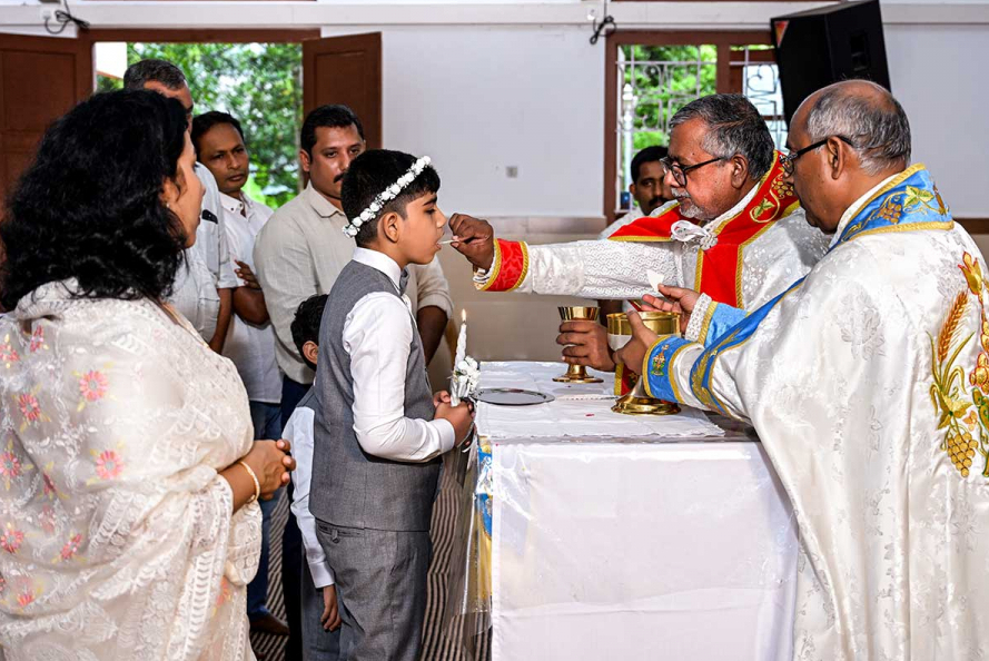 First Holy Communion photography in Cochin