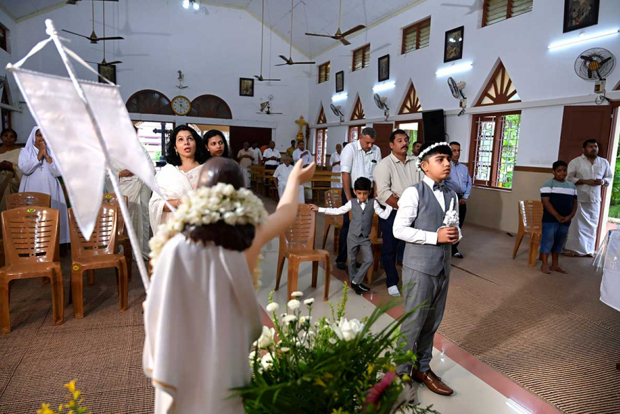 First Holy Communion photographer in Kerala