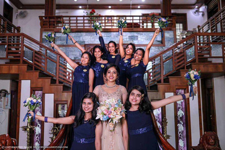 Best wedding bridesmaid dresses In Kerala