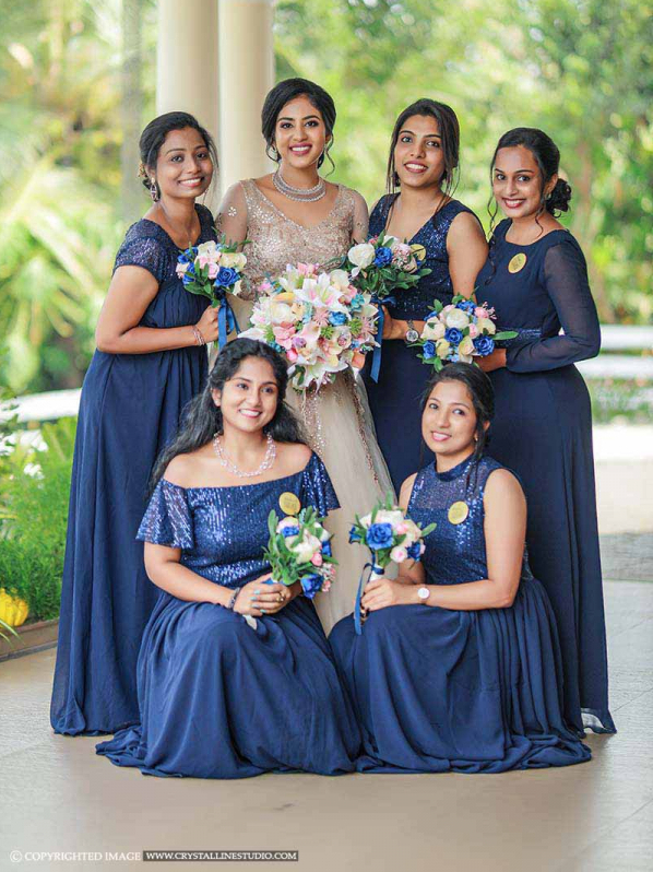 unique bridesmaid dress colors