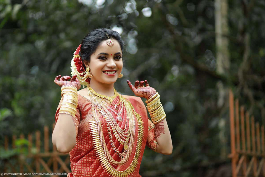 kerala hindu wedding bride photos