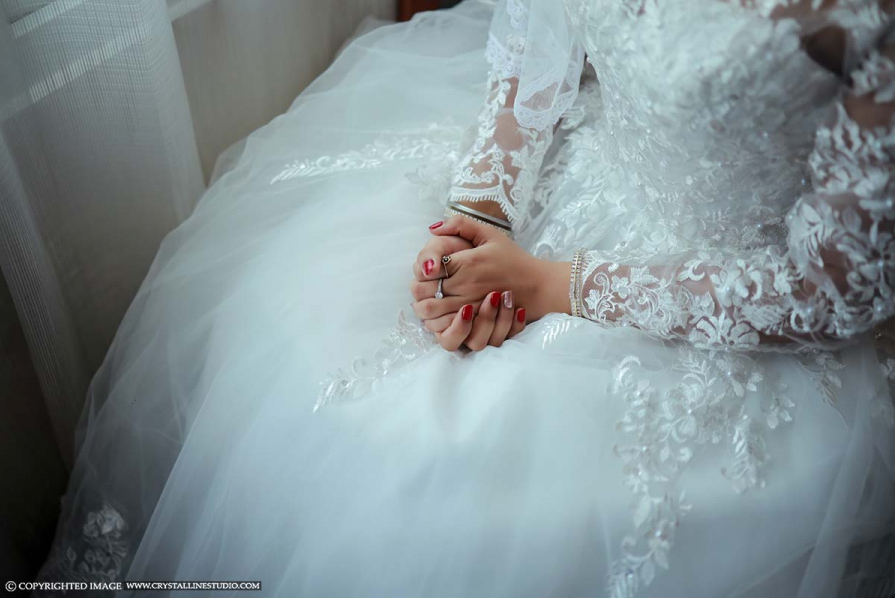 christian wedding Gown bride accessories