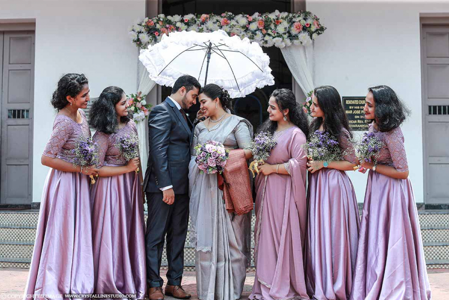 bridesmaid dresses Color In Kerala