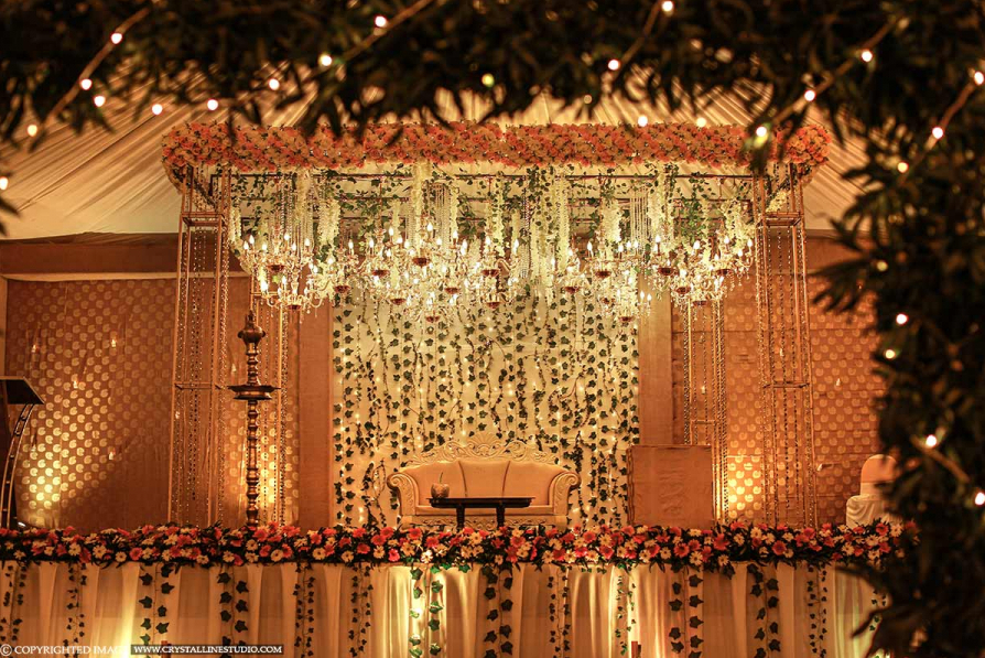 golden wedding decoration Ideas