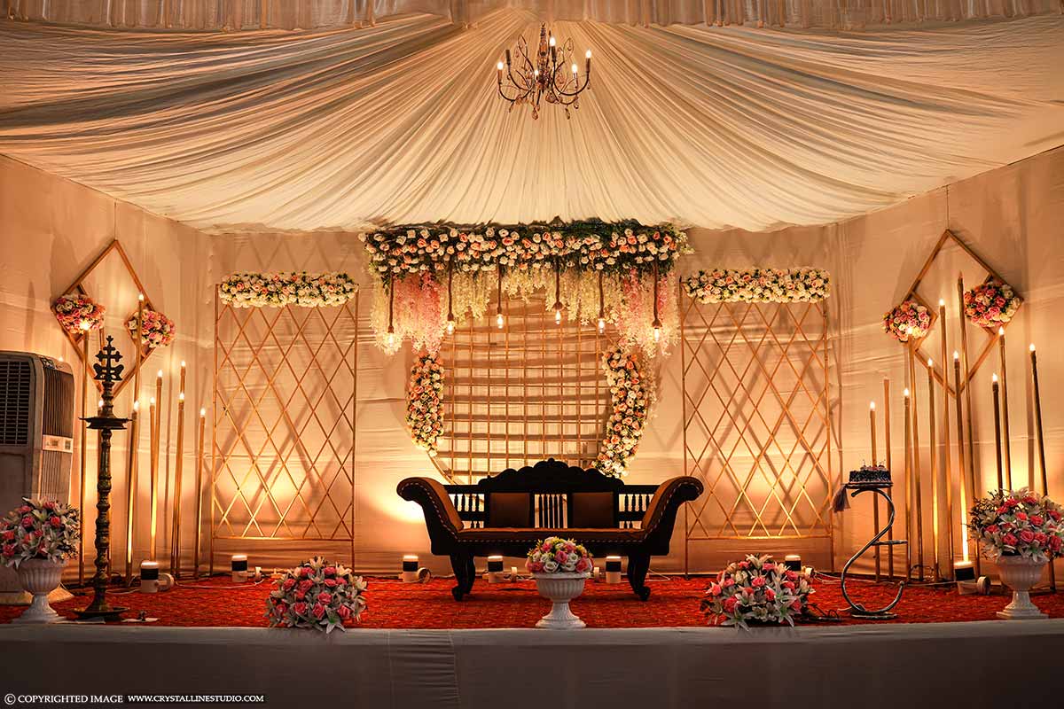 wedding stage decoration In Kochi