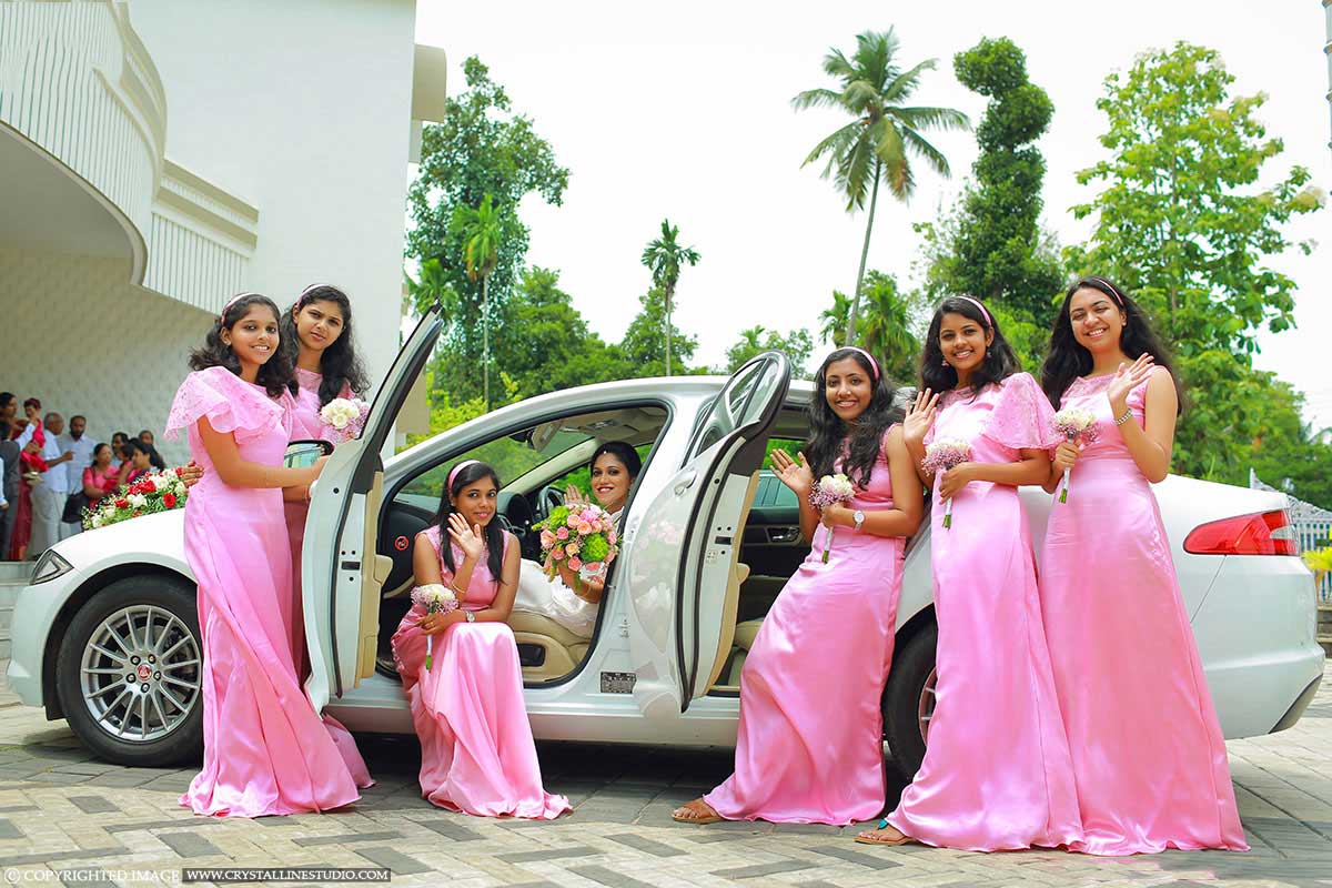 christian bridesmaid dresses In Kochi