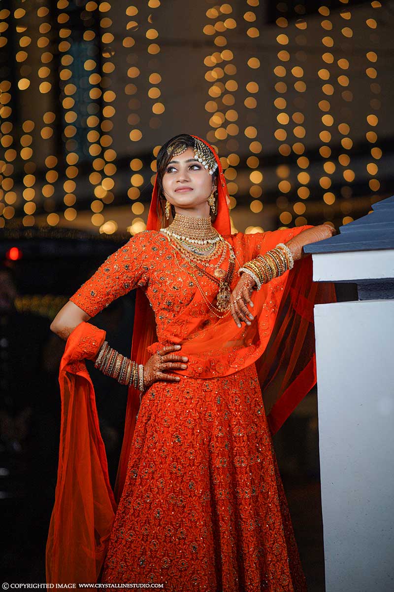 Muslim Bride Wedding Gown Dress In Calicut