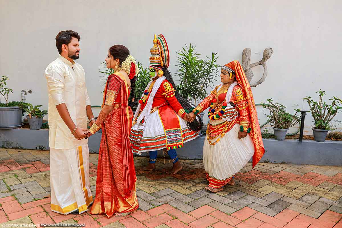 Traditional Hindu wedding photography in Puthukkad