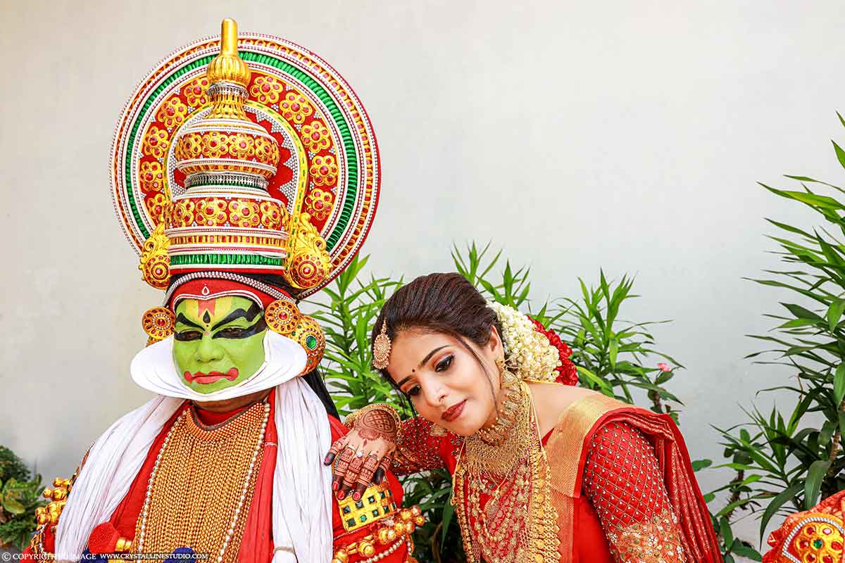 kathakali In wedding 
