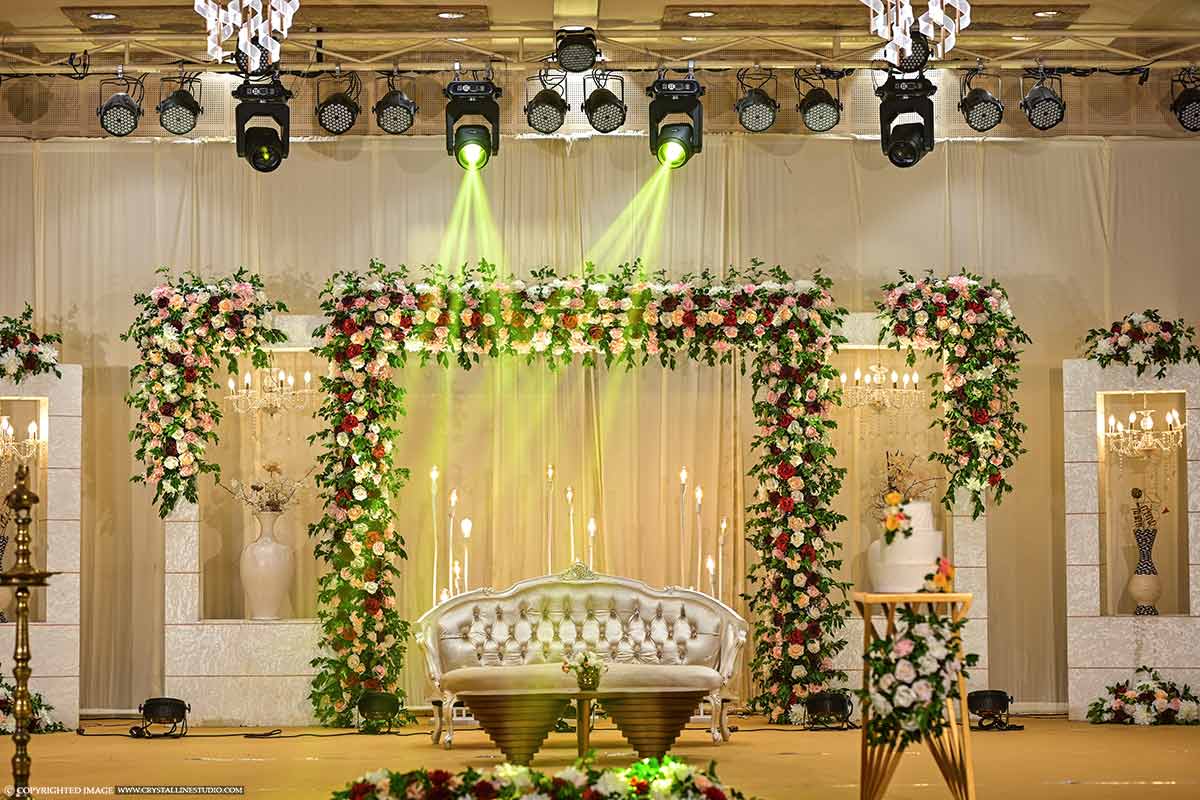 Wedding Reception Stage In Ernakulam