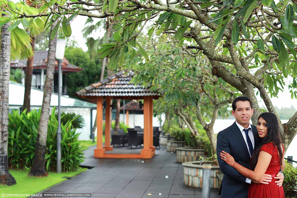 Post Wedding Photoshoot In Ramada Resort Kochi