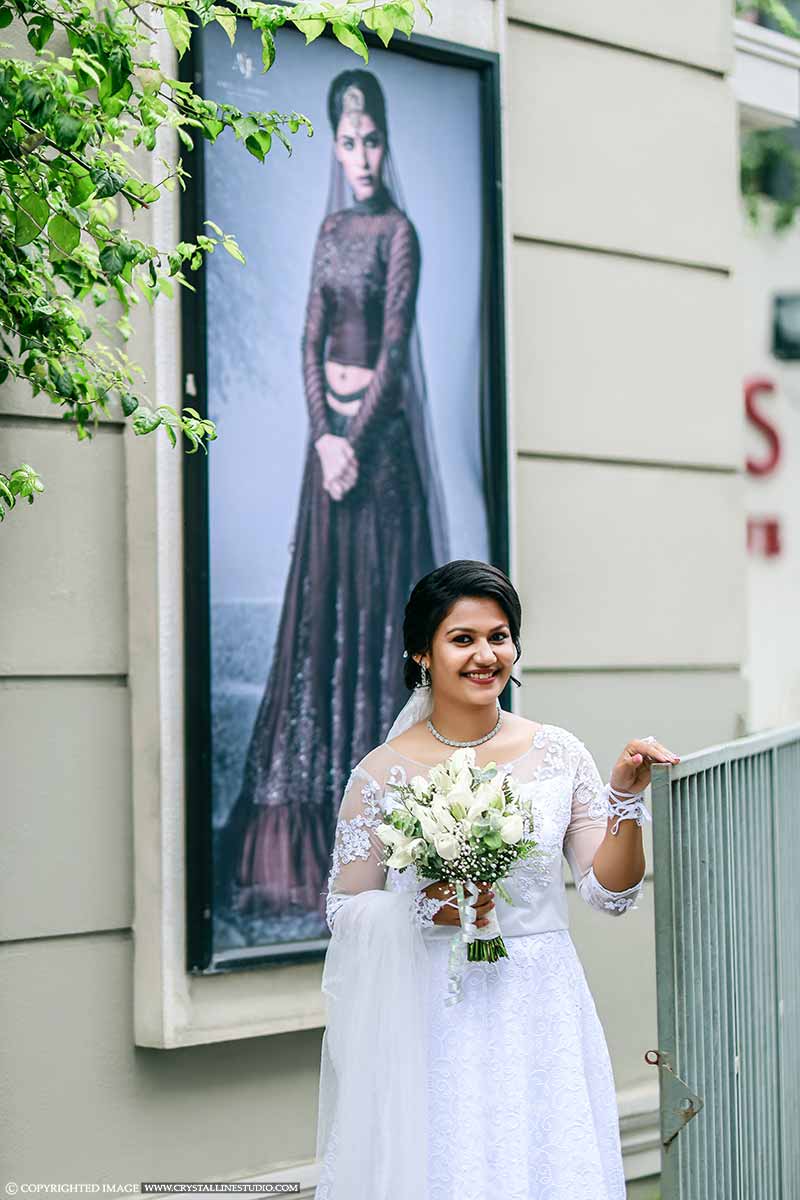 Bridal wedding gown