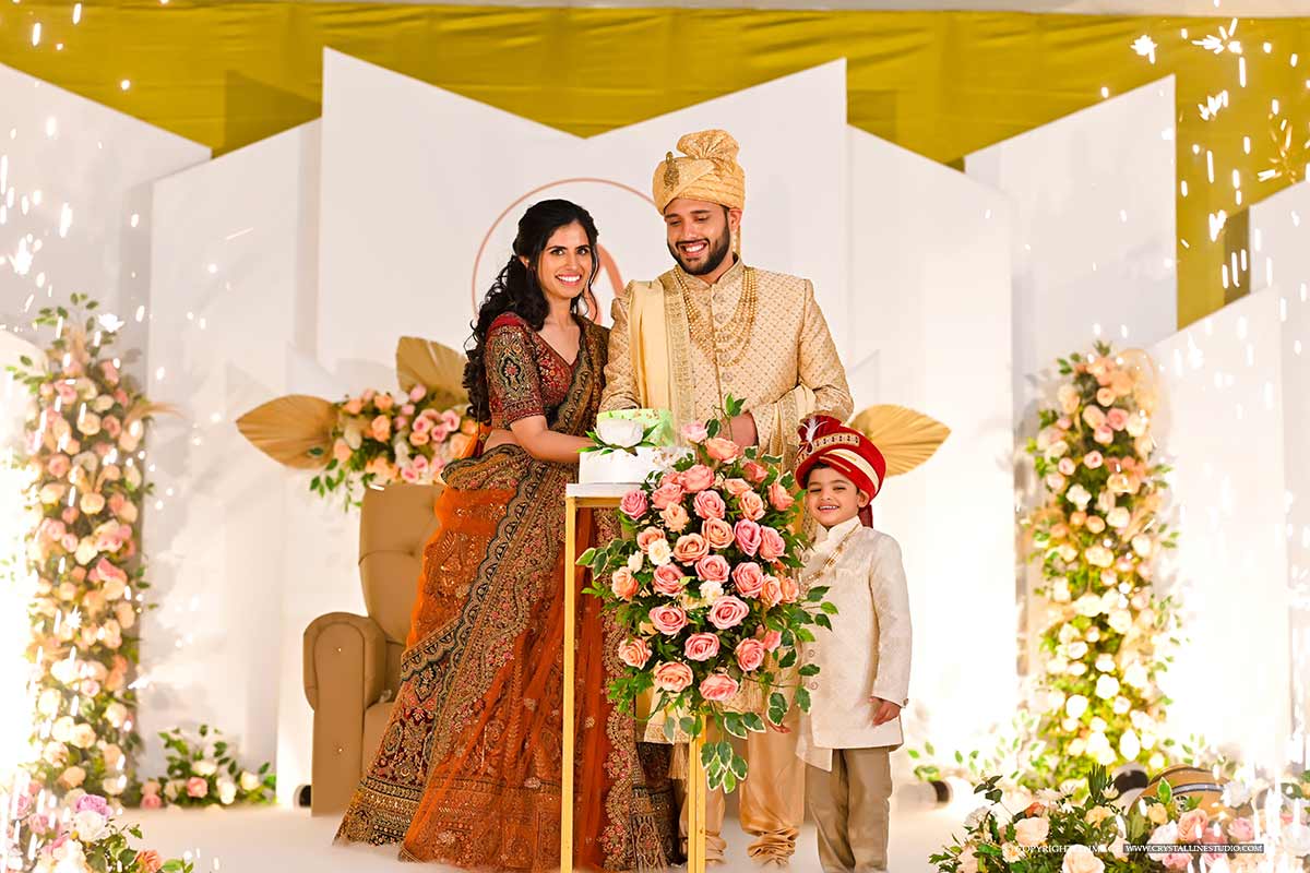 wedding Reception event at Balakrishna Convention centre