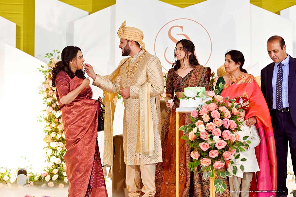 wedding Reception event at Balakrishna Convention centre