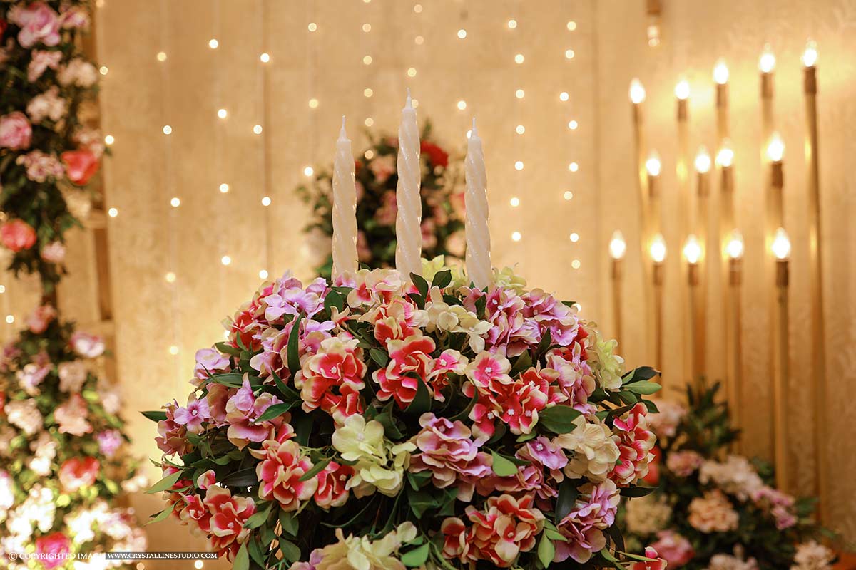Christian wedding decoration