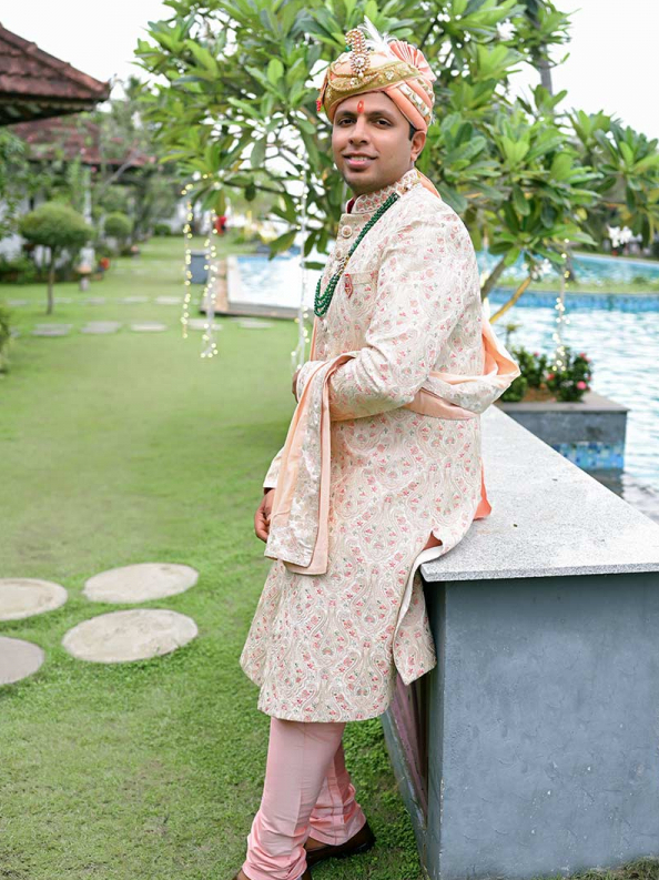 rajasthani wedding groom dress