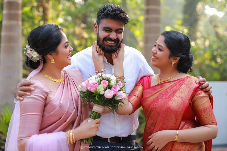 Kerala Christian bride wedding photography