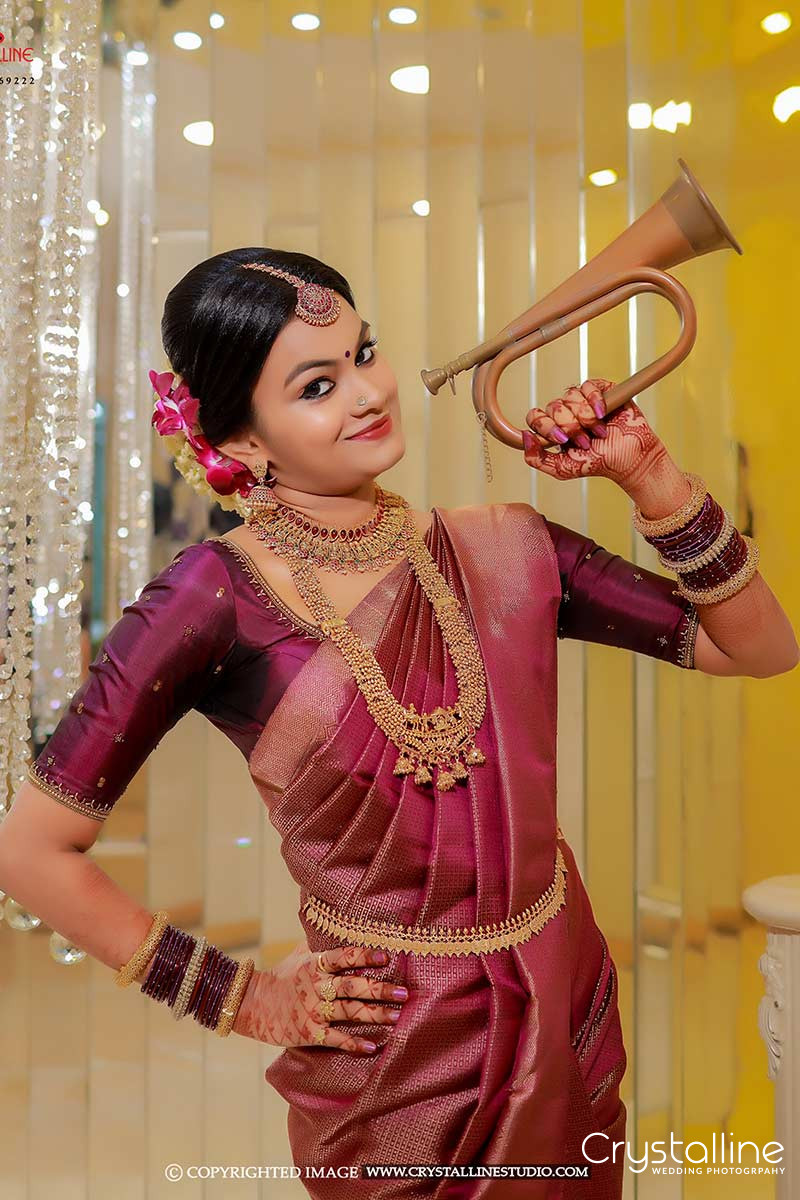 Unique Hairstyle Ideas Appropriate for Kerala Wedding Sarees