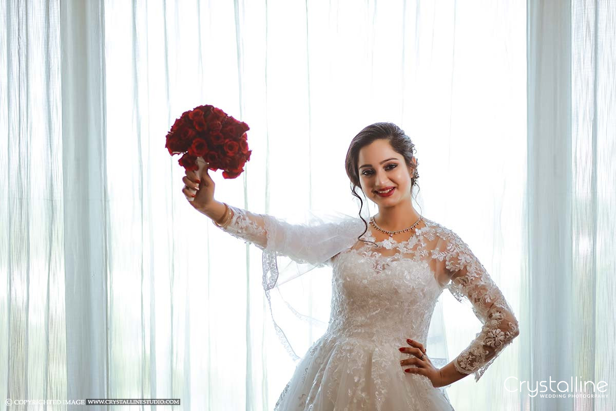 Wedding_Gown #Happy_Customer We... - Jasmine Fashion KOCHI | Facebook